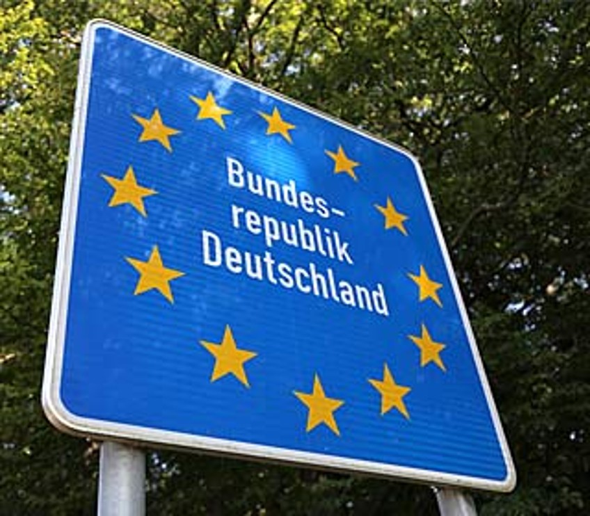 DEVK Service : Panneau de signalisation de l‘UE République fédérale d'Allemagne